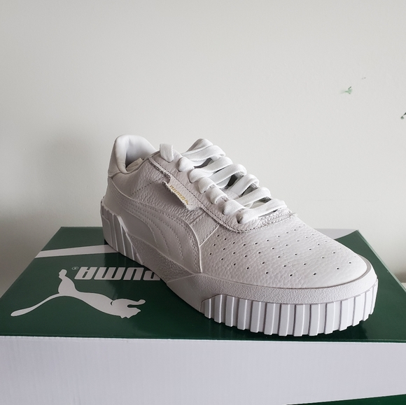 PUMA CALI WHITE WOMANS - Picture 2 of 4